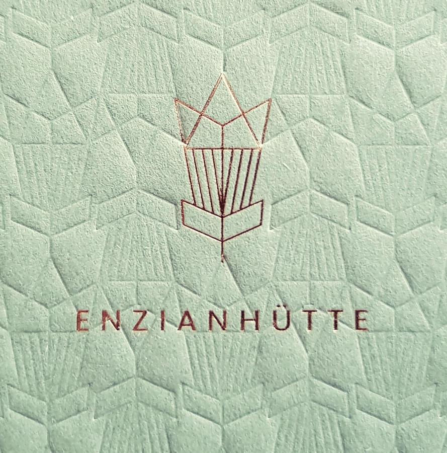 Enzianhuette Berggasthaus San Leonardo in Passiria Kültér fotó